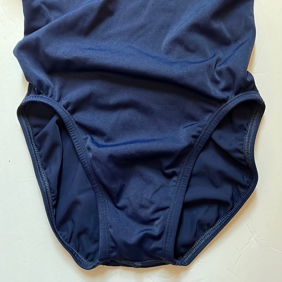 Nike Polyester Lycra spandex blend One Piece swimsuit Size 6 NWT U Back - Picture 6 of 14